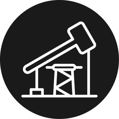 Sektör simgesi, vektör illüstrasyonu