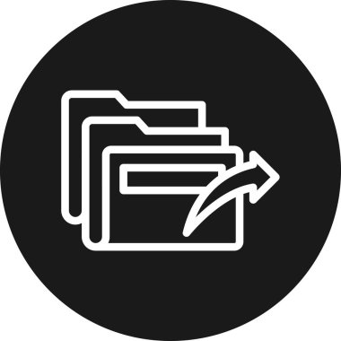 Dosya. Web simgesi basit illüstrasyon