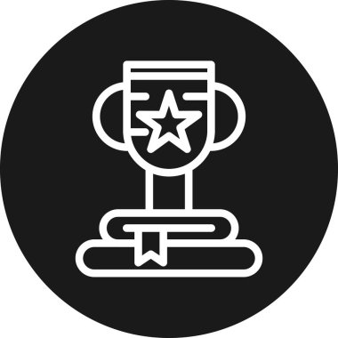 ödül simgesi vektör illüstrasyonu