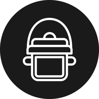 Gıda simgesinin vektör illüstrasyonu