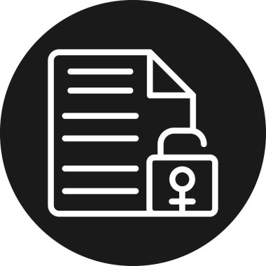 Dosya simgesinin vektör illüstrasyonu