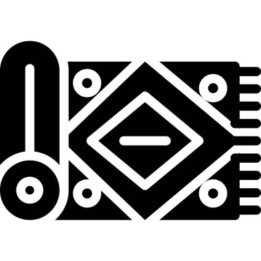 devre işlemci simgesi, basit biçim