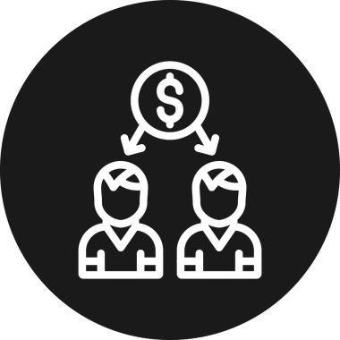 iş simgesi vektör illüstrasyonu