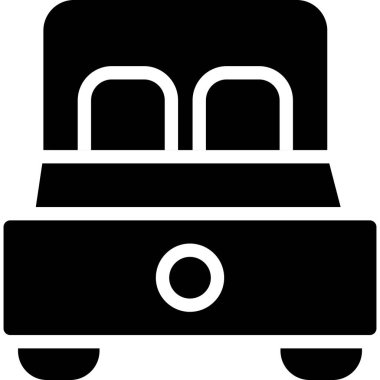 - Araba. Web simgesi basit illüstrasyon