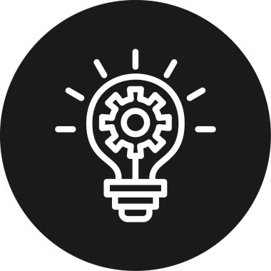 Ampul Simgesi, Vektör illüstrasyonu