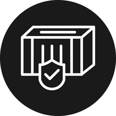 servis simgesi vektör illüstrasyonu