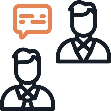 Müşteri desteği vektör simgesi