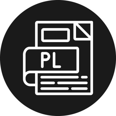 Belge simgesinin vektör illüstrasyonu