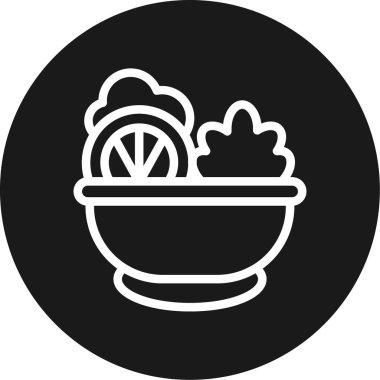 Kase. Web simgesi basit illüstrasyon