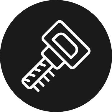 Fırça simgesi vektör illüstrasyonu