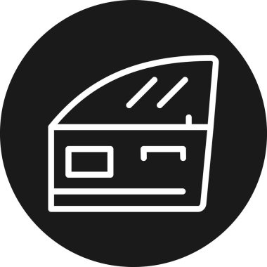 Kredi kartı ikonu vektör illüstrasyonu