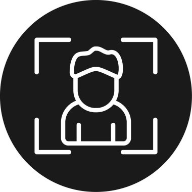 Kullanıcı simgesinin vektör çizimi