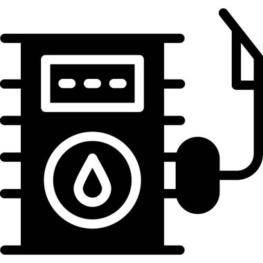 Elektrik güç simgesi, vektör illüstrasyonu