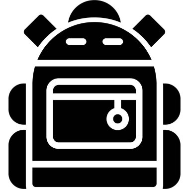 paket yiyecek simgesi ana hatlar biçiminde