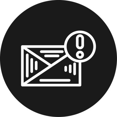 e- posta simgesi vektör illüstrasyonu