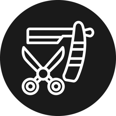 Bebek arabası. Web simgesi basit tasarım
