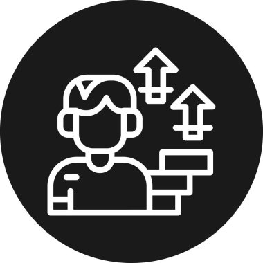 Vektör Avatar Simgesi illüstrasyonu