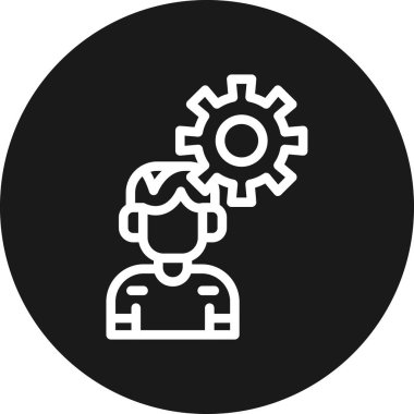 seo modern simgesinin vektör illüstrasyonu