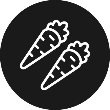 Gıda simgesinin vektör illüstrasyonu