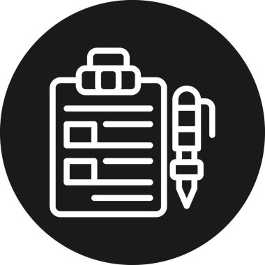 Pano simgesi vektör illüstrasyonu