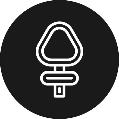 Tehlike Işıkları Çizgisi Çemberi Vektör ResmiComment