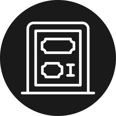 seo modern simgesinin vektör illüstrasyonu