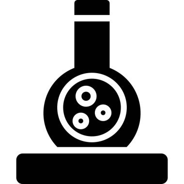 Bowling topu ikonu vektör illüstrasyonu