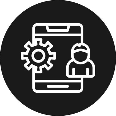 Modern b 'nin vektör illüstrasyonu eksik simgesi