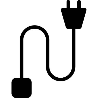 kablo tıkacı vektör illüstrasyonu