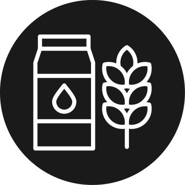 Gıda simgesinin vektör illüstrasyonu