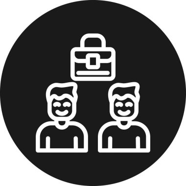 seo modern simgesinin vektör illüstrasyonu