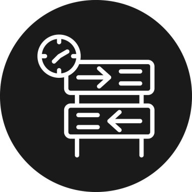 ok simgesinin vektör illüstrasyon tasarımı