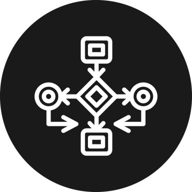 Moda biçimi izole edilmiş arkaplanda engelleme zinciri simgesi