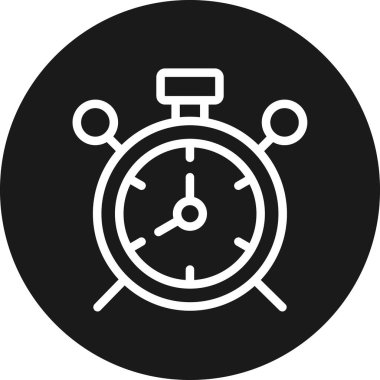 Çalar saat. Basit simge