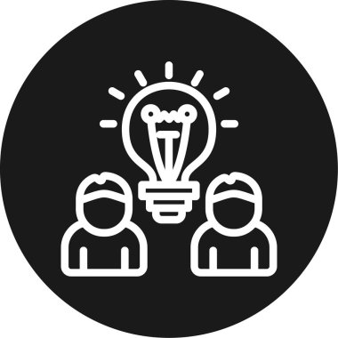 İş ve finans simgesinin vektör illüstrasyonu