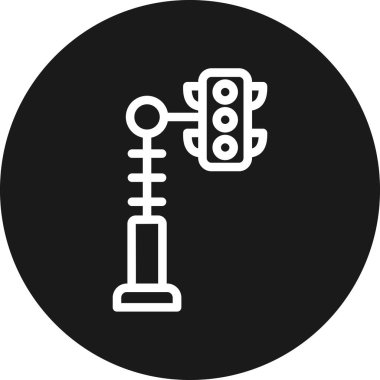 seo modern simgesinin vektör illüstrasyonu