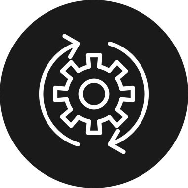 Vektör ayarı Simge illüstrasyonu