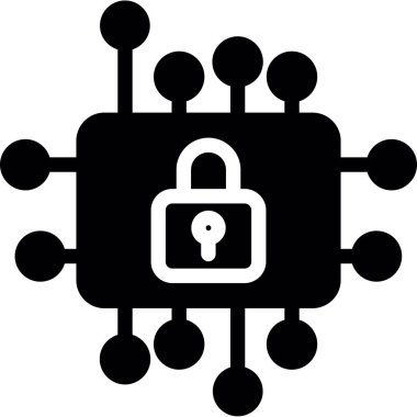 siber güvenlik kilidi simgesi