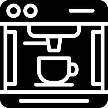 Kahve makinesi. Basit tasarım