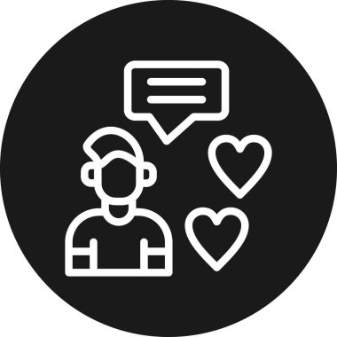 Seo simgesinin vektör illüstrasyonu