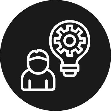 seo modern simgesinin vektör illüstrasyonu