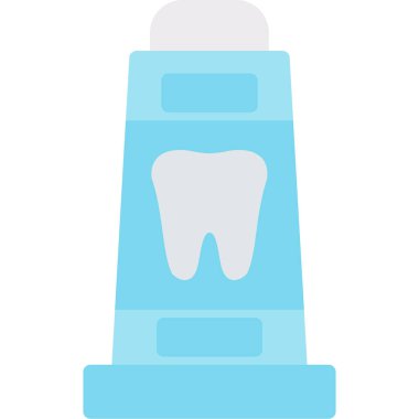 Diş Bakımı renkli vektör simgesi