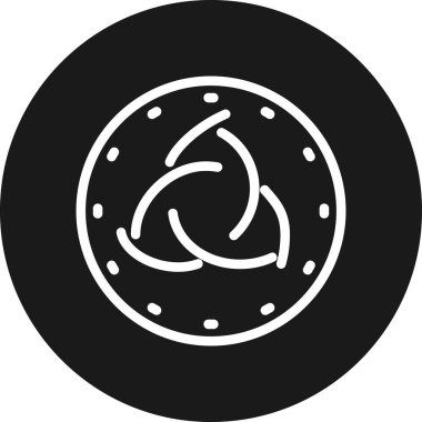 Biftek simgesi, vektör illüstrasyonu