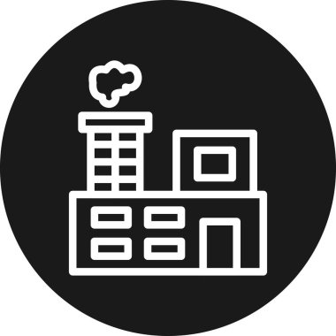 Bir binanın vektör illüstrasyonu