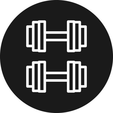 halter vektör çizgisi simgesi