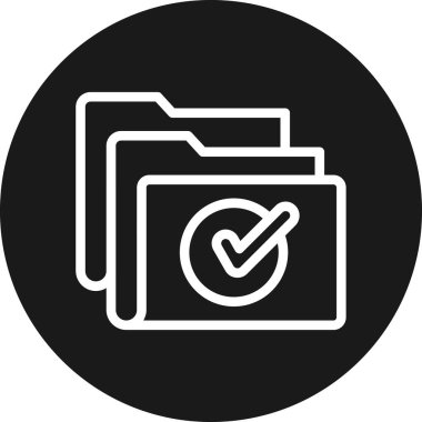 kontrol listesi simgesi vektör illüstrasyonu