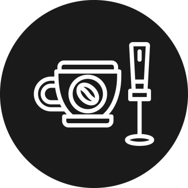 Vektör Kahve Simgesi illüstrasyonu