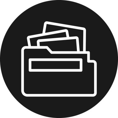 dizin simgesi vektör illüstrasyonu.