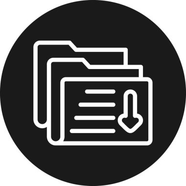 Vektör belgesi Simge illüstrasyonu