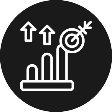 seo modern simgesinin vektör illüstrasyonu